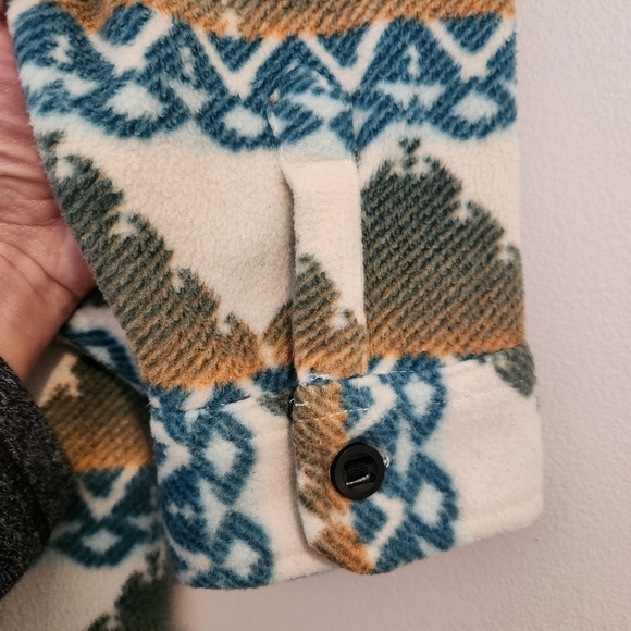 Billabong Furnace Flannel Fleece Jacket | Adventure Division | Large, Southwest - Picture 6 of 15